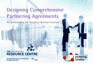 Partnering Agreements Scorecard